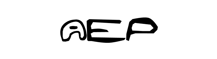 AEZ outline frenzy-1  Free Fonts Download