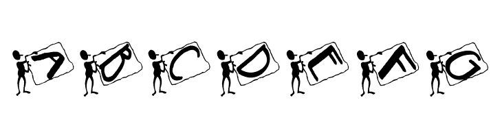 AEZ I saw the Sign  Free Fonts Download