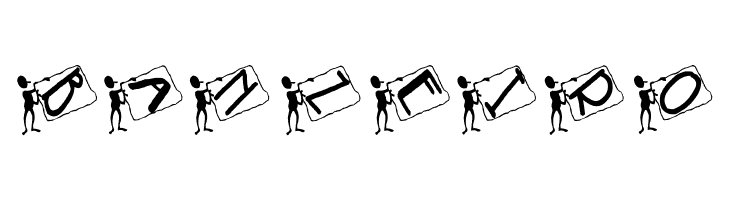 AEZ I saw the Sign  Free Fonts Download