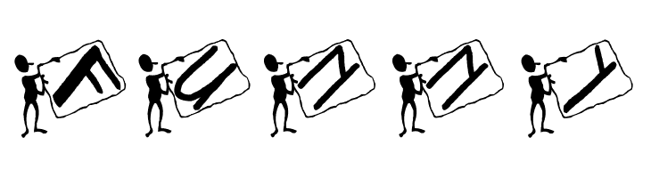 AEZ I saw the Sign  Free Fonts Download