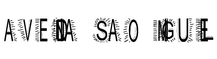 AEZ dazzle me  Free Fonts Download