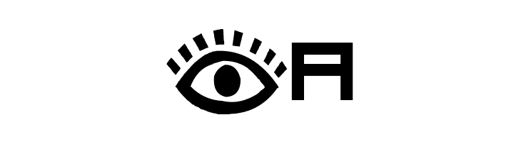AEZ eyes have it  Free Fonts Download