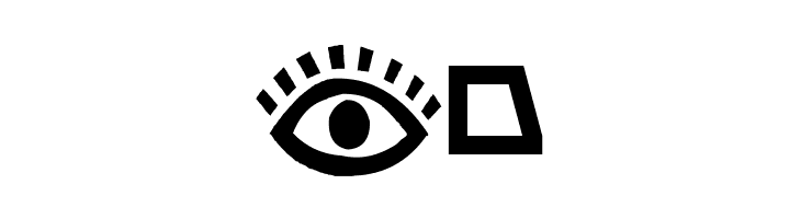 AEZ eyes have it  Free Fonts Download
