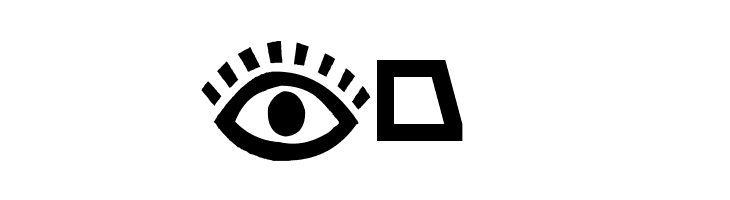 AEZ eyes have it  Free Fonts Download