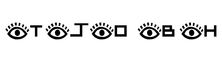 AEZ eyes have it  Free Fonts Download