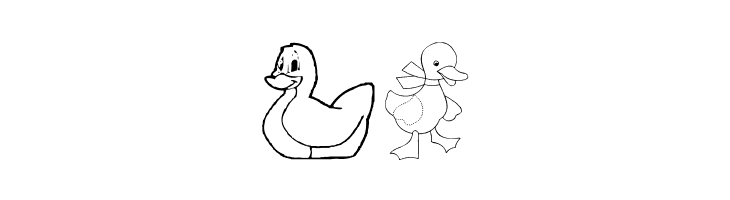 AEZ here ducky, ducky  Free Fonts Download