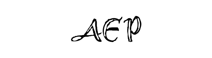 AEZ scripty  Free Fonts Download