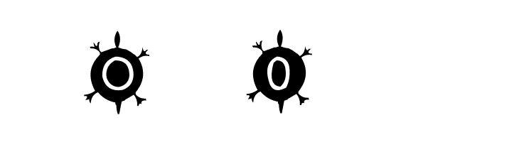 AEZ Native American Turtle  Free Fonts Download