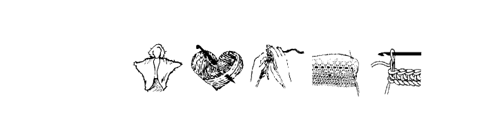 AEZcrochet  Free Fonts Download