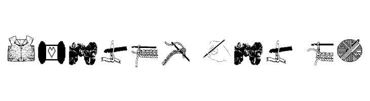 AEZcrochet  Free Fonts Download