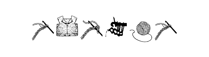 AEZcrochet  Free Fonts Download