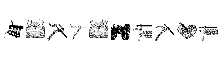 AEZcrochet  Free Fonts Download