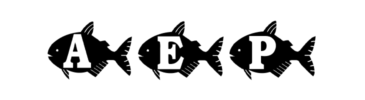 AEZ goldfish  Free Fonts Download