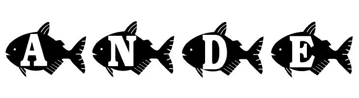 AEZ goldfish  Free Fonts Download