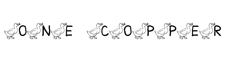 AEZ ducks  Free Fonts Download