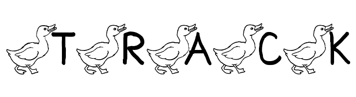 AEZ ducks  Free Fonts Download