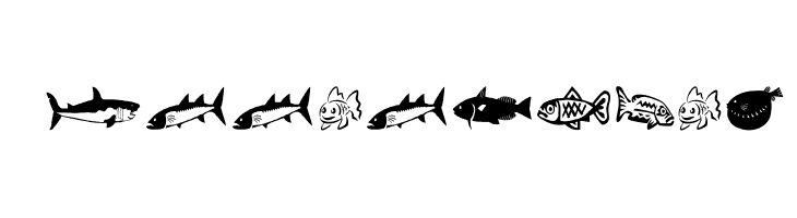 AEZ my pet fish  Free Fonts Download