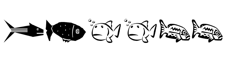 AEZ my pet fish  Free Fonts Download
