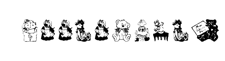 AEZbears  Free Fonts Download