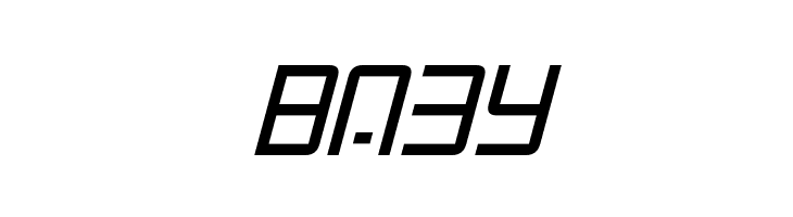 Mars Mission Italic  Free Fonts Download