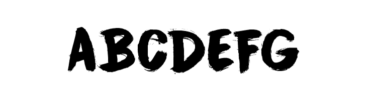 DK Cinnabar Brush  Free Fonts Download