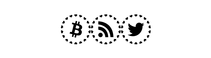 social networks colors  Free Fonts Download