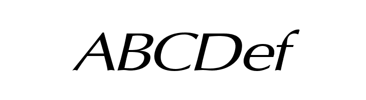 Oregon LDO Extended Oblique  Free Fonts Download