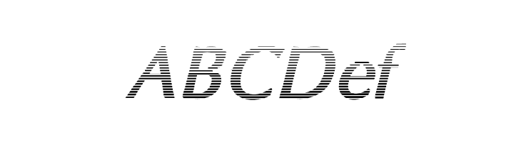 Oregon LDO Vanishing Bold Oblique  Free Fonts Download