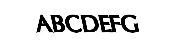 Oregon LDO UltraBlack Sinistral  Free Fonts Download