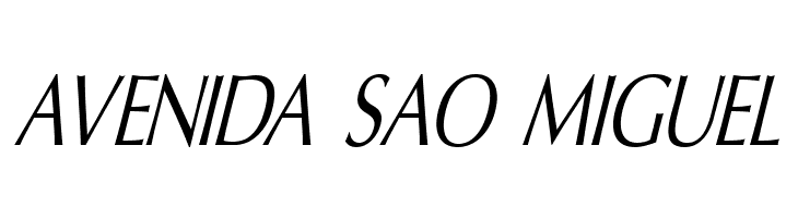 Oregon LDO Condensed Oblique  Free Fonts Download