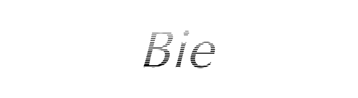 Oregon LDO Vanishing Oblique  Free Fonts Download