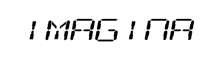 Digital Readout Expanded  Free Fonts Download