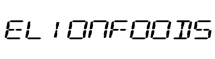 Digital Readout Expanded  Free Fonts Download