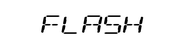 Digital Readout Expanded  Free Fonts Download