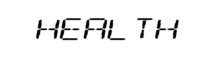 Digital Readout Expanded  Free Fonts Download
