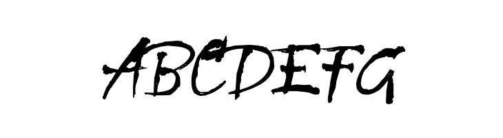 CF La Sorciere Noire Regular  Free Fonts Download