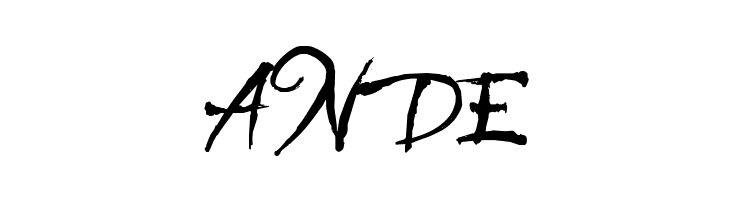 CF La Sorciere Noire Regular  Free Fonts Download