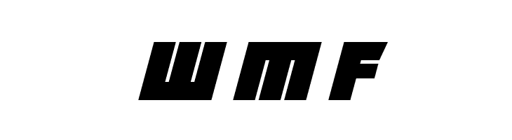 Positrons Italic  Free Fonts Download