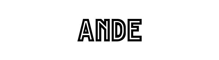 Grande Andretti - limited charset  Free Fonts Download