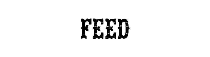 feed Hells Rider Decay Font