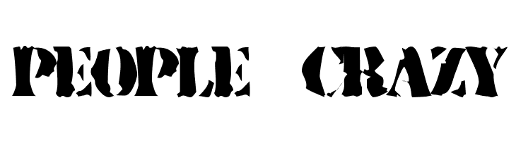 Rugged Stencil  Free Fonts Download