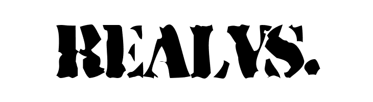 Rugged Stencil  Free Fonts Download