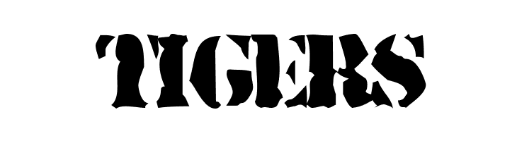 Rugged Stencil  Free Fonts Download