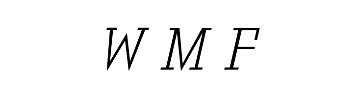 KingsbridgeEl-Italic  Free Fonts Download