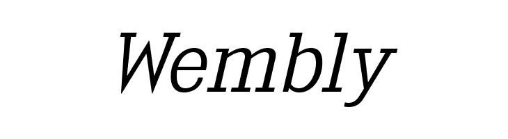 KingsbridgeLt-Italic  Free Fonts Download