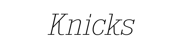 KingsbridgeUl-Italic  Free Fonts Download