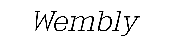 KingsbridgeExEl-Italic  Free Fonts Download