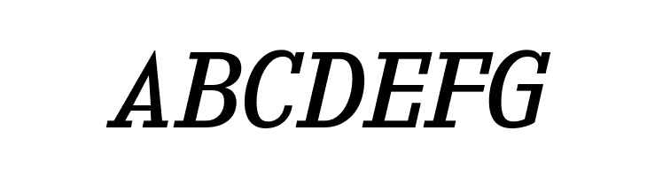 KingsbridgeExBk-Italic  Free Fonts Download