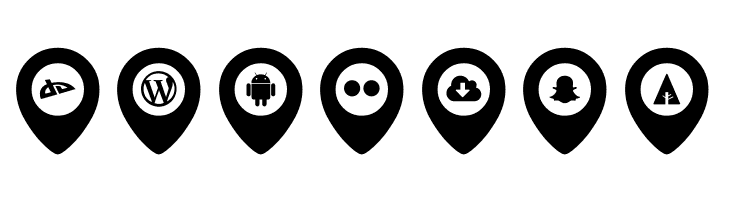 Icons Font Color  Free Fonts Download