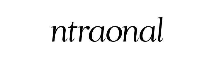 Ahellya Italic  Free Fonts Download